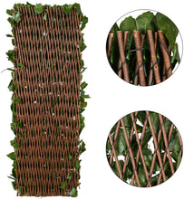 Load image into Gallery viewer, DearHouse Fence Privacy Screen for Balcony Patio Outdoor,Decorative Faux Ivy Fencing Panel,Artificial Hedges (Single Sided Leaves)
