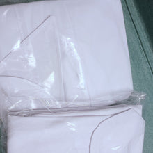 Load image into Gallery viewer, 518GTK Nurse Uniform, Round Neck White Coat, Nurse Long Sleeve Work Uniform, White
