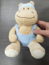 Load image into Gallery viewer, novacreation plush doll, plush doll, frog mouth bear, baby bear with braces, bell bear
