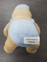 Load image into Gallery viewer, novacreation plush doll, plush doll, frog mouth bear, baby bear with braces, bell bear
