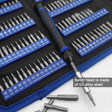 Load image into Gallery viewer, oGoDeal 132 in 1 Electronic Screwdriver Set Prying and Opening Repair Tool Kit for Fixing Computer, Laptop, PC, Cell phone, iPhones, iPads, MacBooks, Eyeglasses, Toys, Xbox
