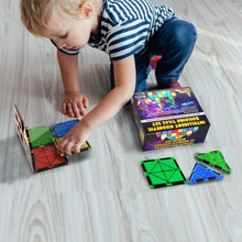 Load image into Gallery viewer, Desire Deluxe Magnetic Tiles Building Blocks Construction Toys for Boys &amp; Girls 47pc – STEM Learning Educational Toy for Kids Age 3 4 5 6 7 8 Year Old Gift
