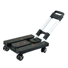 Load image into Gallery viewer, Letygo folding trolley, pull goods, small pull cart, warehouse trailer, moving cart
