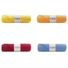 Load image into Gallery viewer, Fygrip yoga towel, yoga mat, towel embroidered sports mat, yoga blanket
